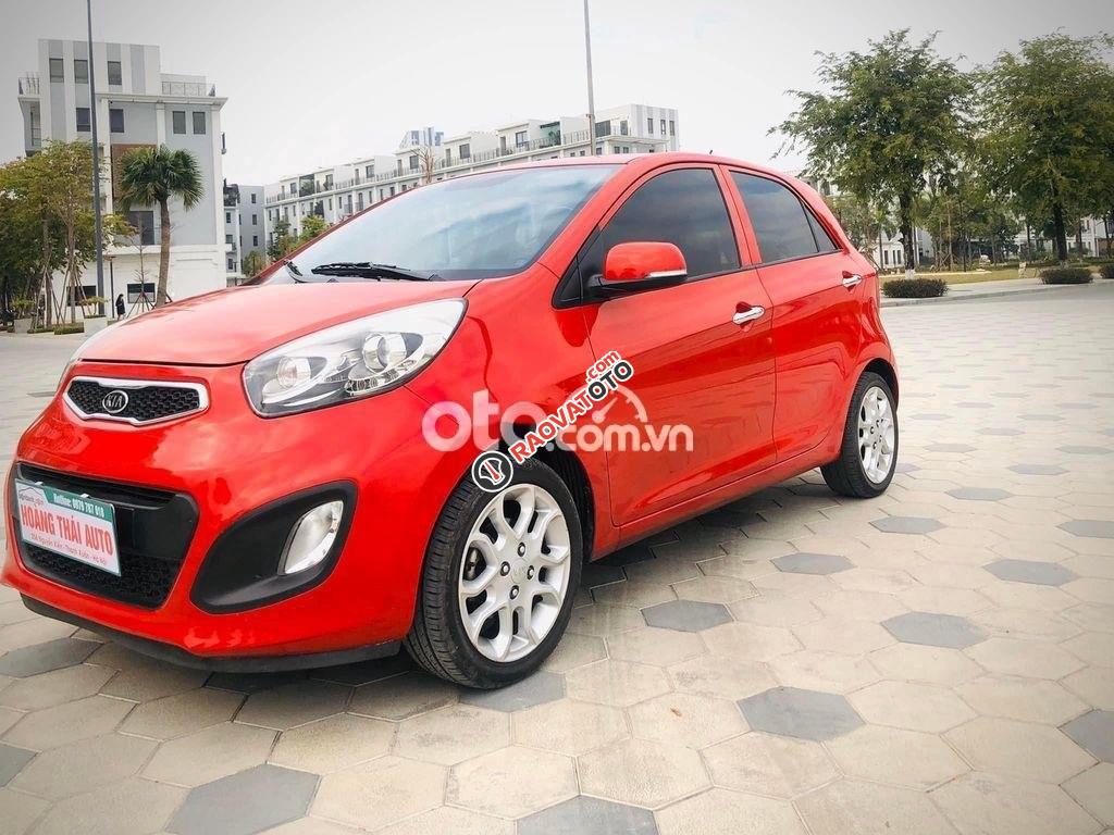 Xe Kia Picanto AT sản xuất 2013, màu đỏ còn mới-1