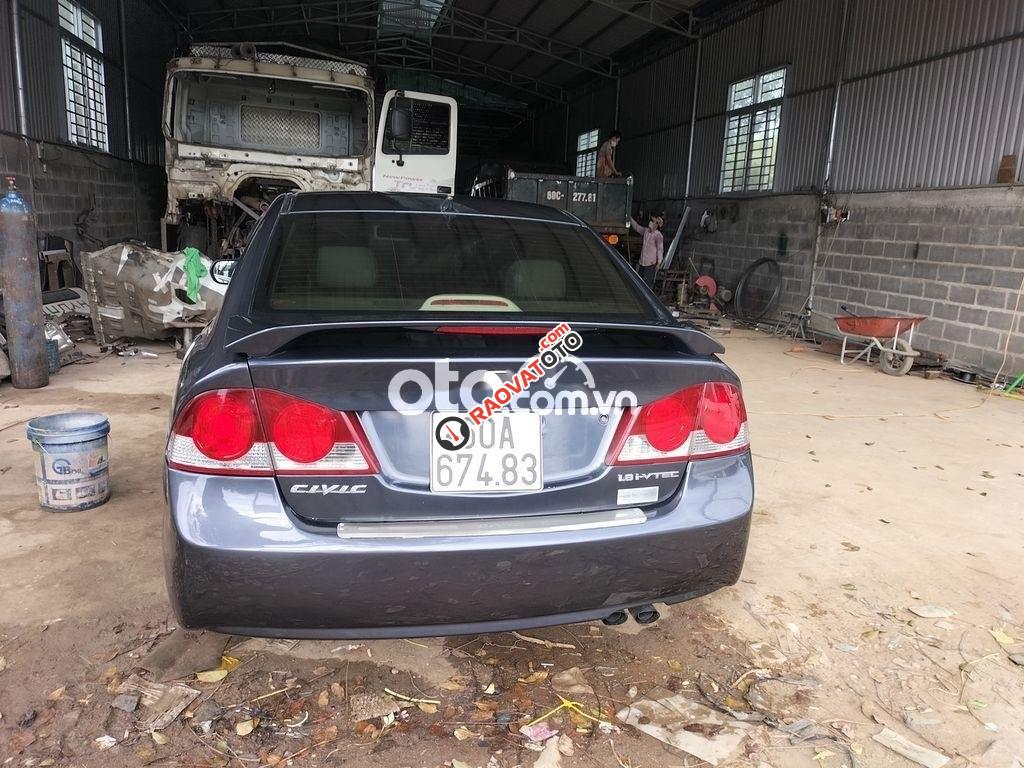 Bán Honda Civic AT sản xuất 2007, màu xanh lam giá cạnh tranh-4