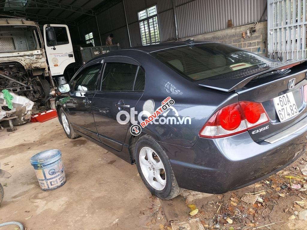 Bán Honda Civic AT sản xuất 2007, màu xanh lam giá cạnh tranh-5