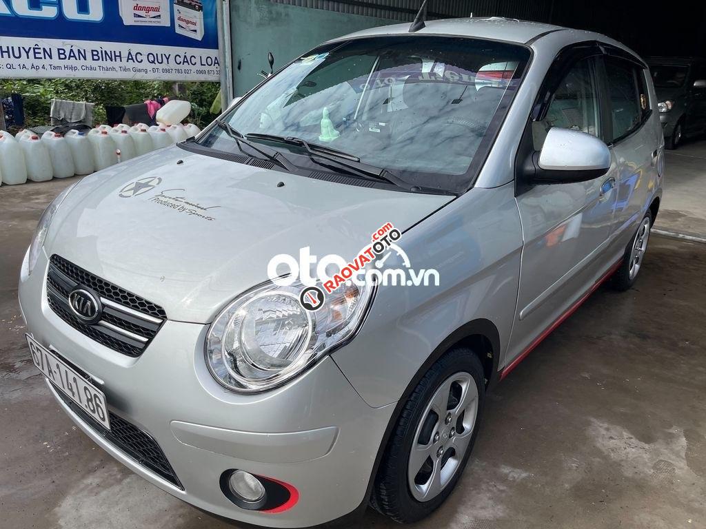Bán xe Kia Morning MT năm 2010, màu bạc, giá tốt-7