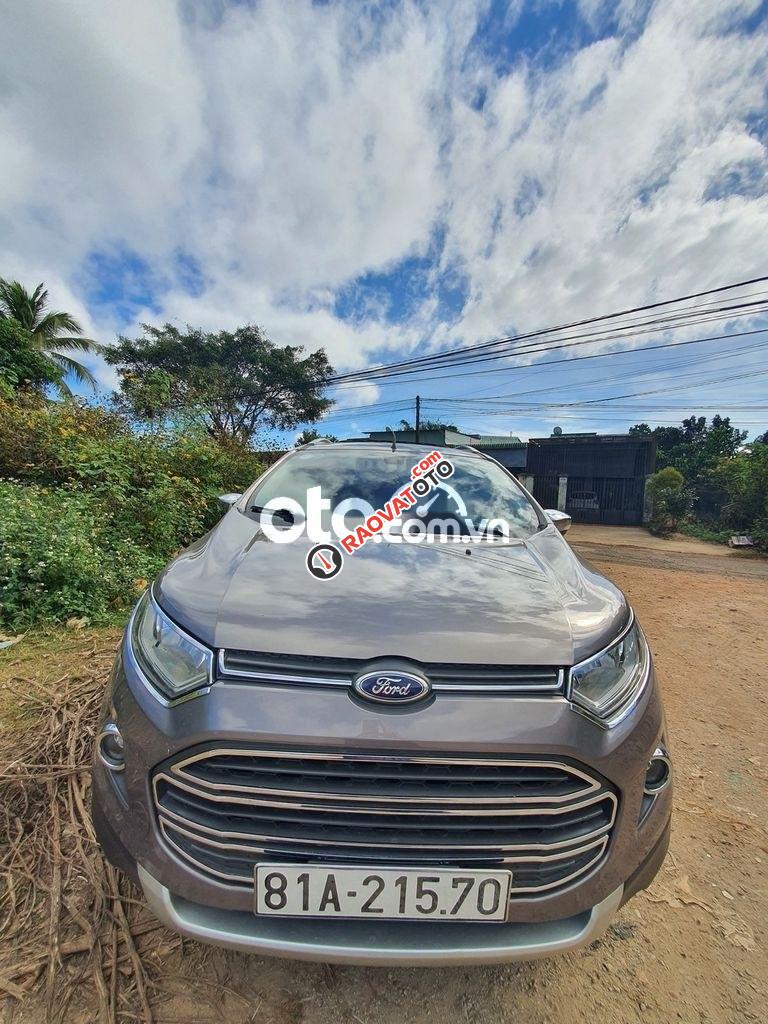 Cần bán Ford EcoSport AT đời 2014, màu xám, nhập khẩu nguyên chiếc-0