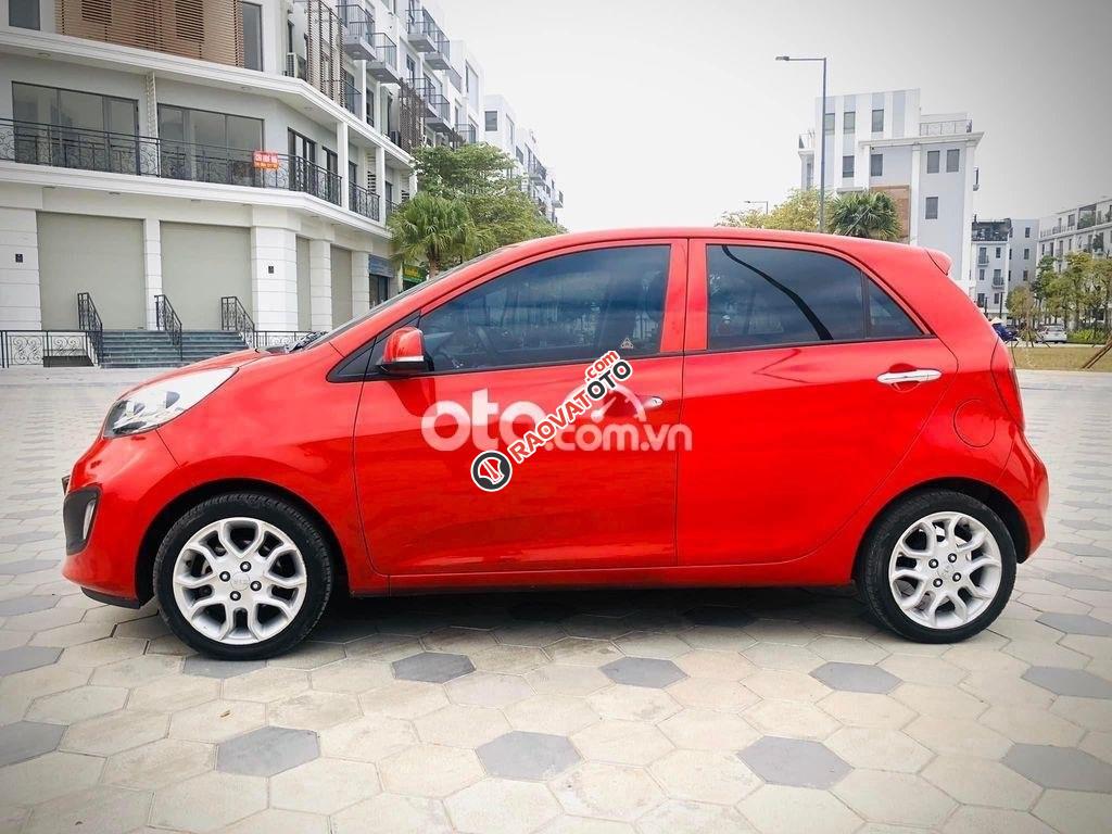 Xe Kia Picanto AT sản xuất 2013, màu đỏ còn mới-2