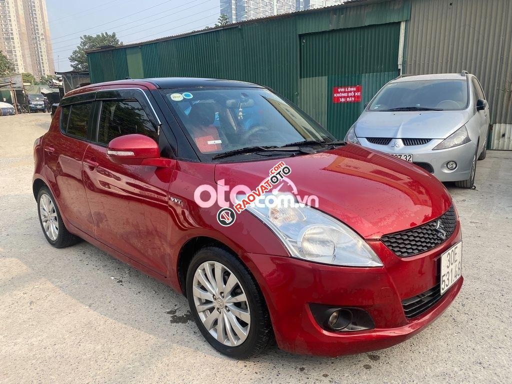 Cần bán lại xe Suzuki Swift AT đời 2014, màu đỏ -10