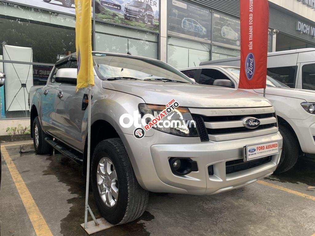 Bán Ford Ranger XLS 2.2 4x2 MT sản xuất 2013, màu bạc, xe nhập mới chạy 80.000km, giá tốt-2