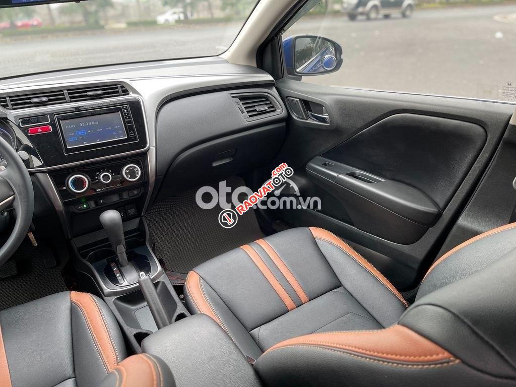 Cần bán gấp Honda City CVT 2015, màu xanh lam-2