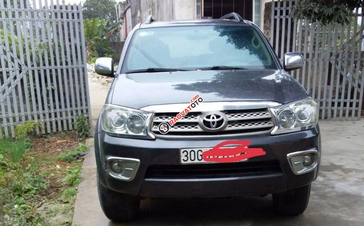 Cần bán lại xe Toyota Fortuner 2.5G đời 2010, màu xám, 468tr-2