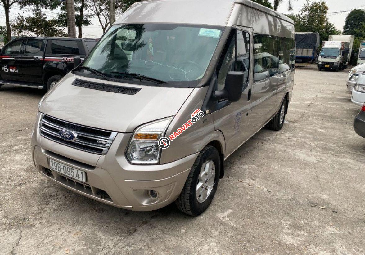 Bán Ford Transit Luxury năm 2013, màu bạc-3