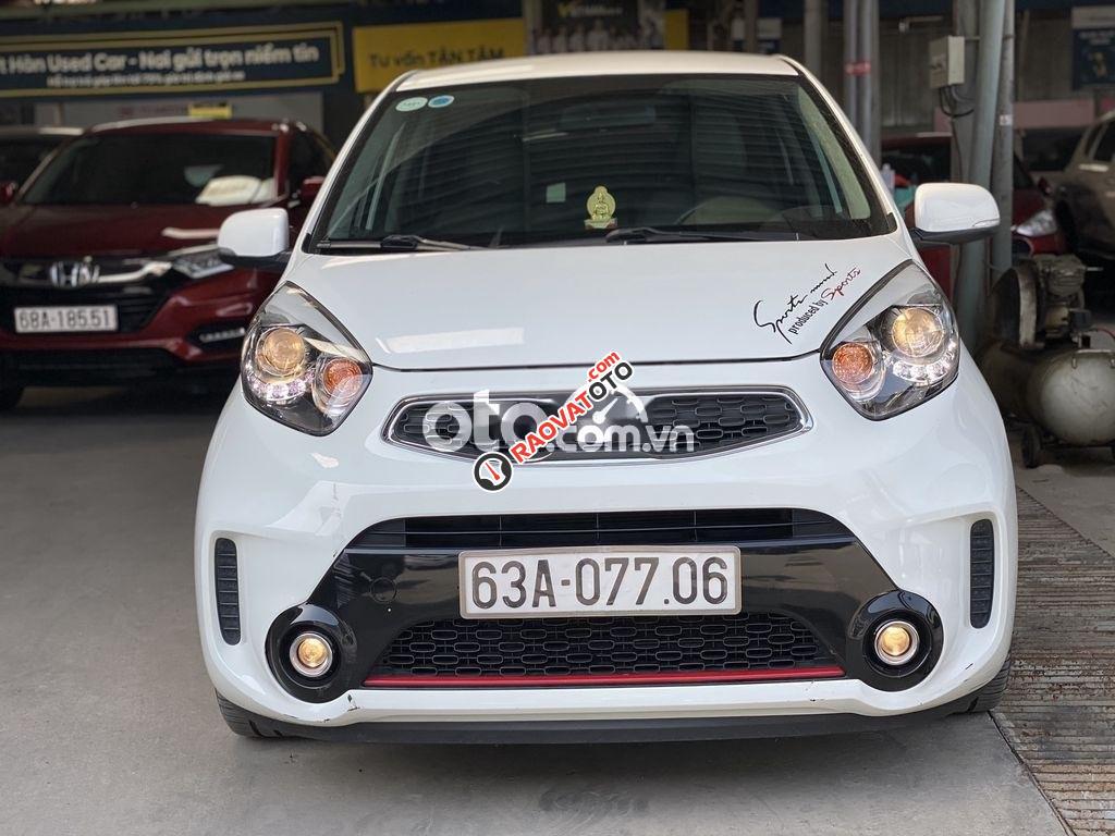 Cần bán lại xe Kia Morning Si AT năm 2017, màu trắng còn mới-1