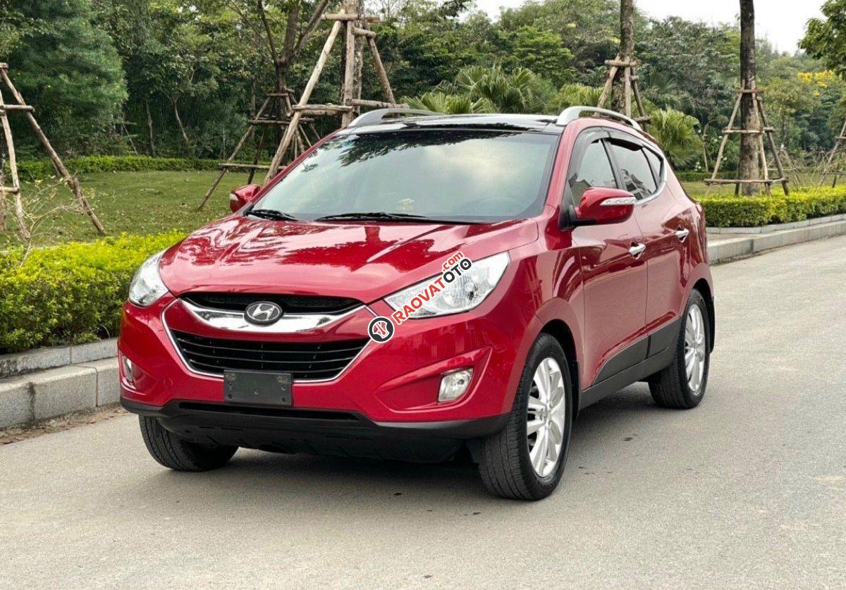 Bán ô tô Hyundai Tucson 4WD đời 2011, màu đỏ, xe nhập-0