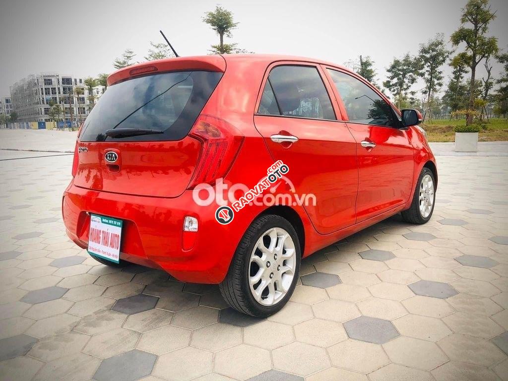 Xe Kia Picanto AT sản xuất 2013, màu đỏ còn mới-4