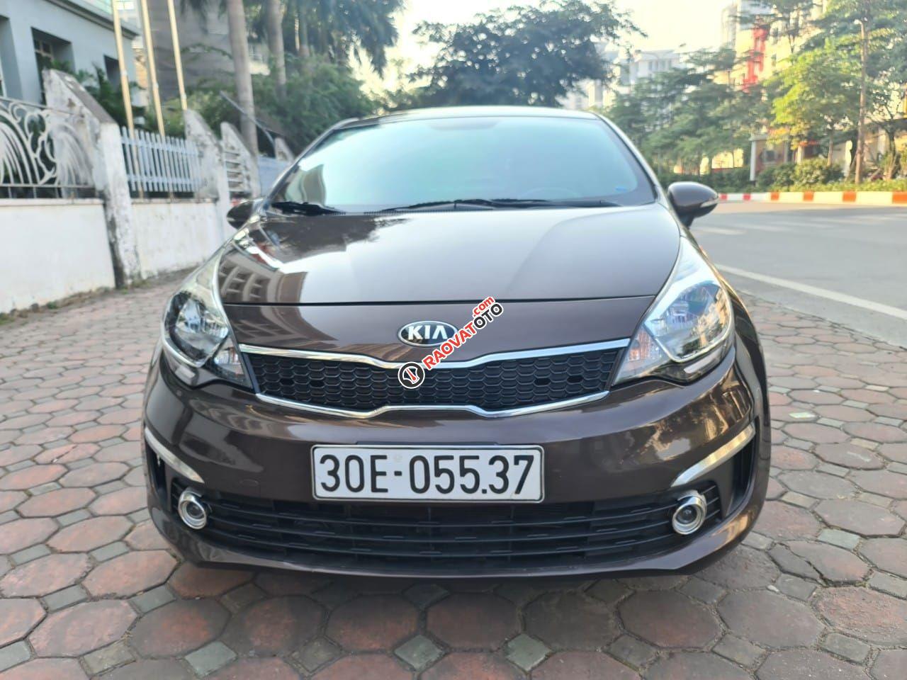 Bán ô tô Kia Rio AT năm 2015, màu nâu, giá chỉ 385 triệu-3