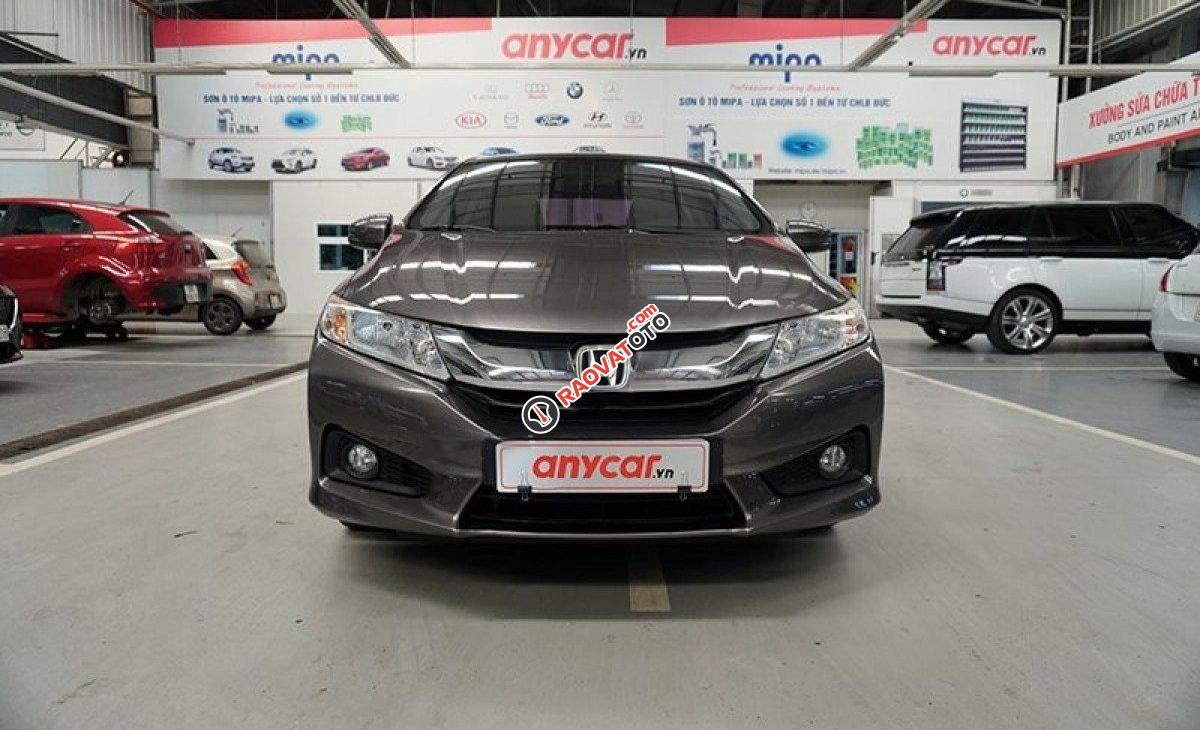 Cần bán lại xe Honda City CVT 2015, màu nâu, 399 triệu-5