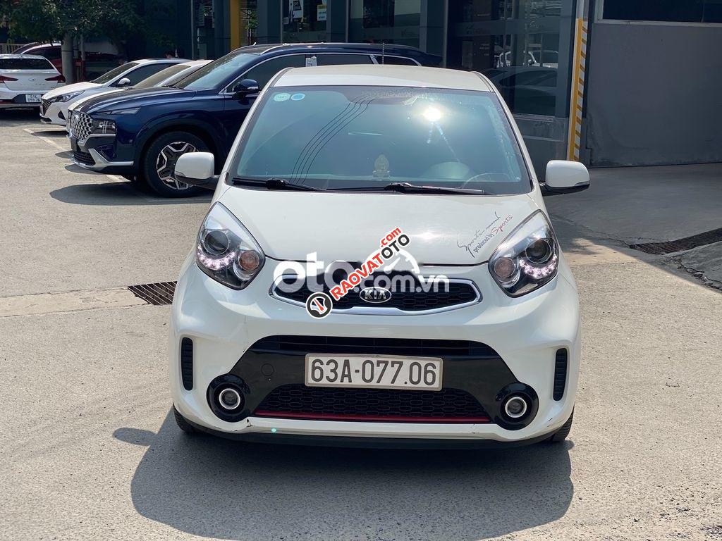 Cần bán xe Kia Morning Si năm sản xuất 2017, màu trắng  -0