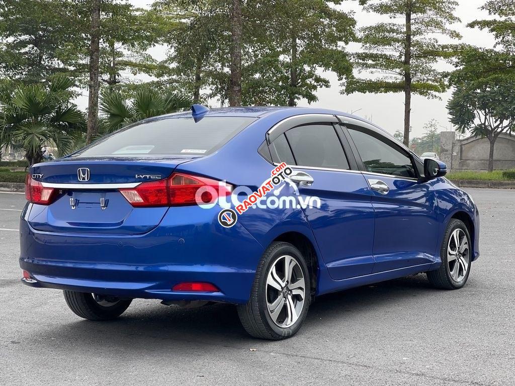 Cần bán gấp Honda City CVT 2015, màu xanh lam-7