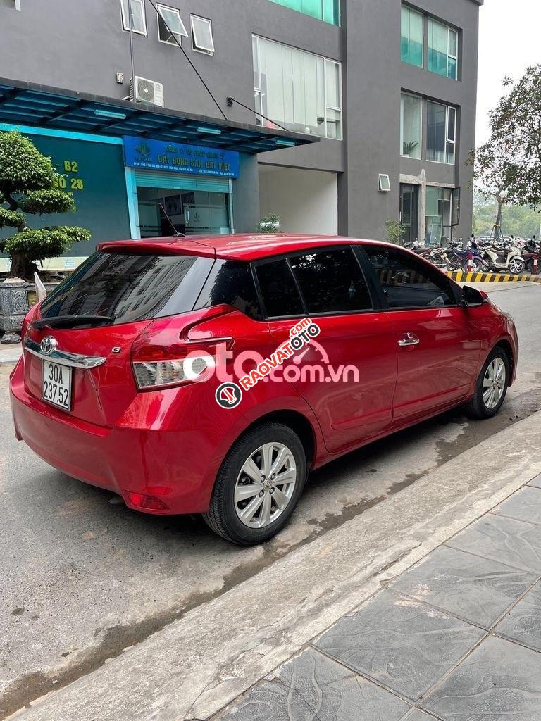 Bán Toyota Yaris G 2015, màu đỏ, giá 449tr-2