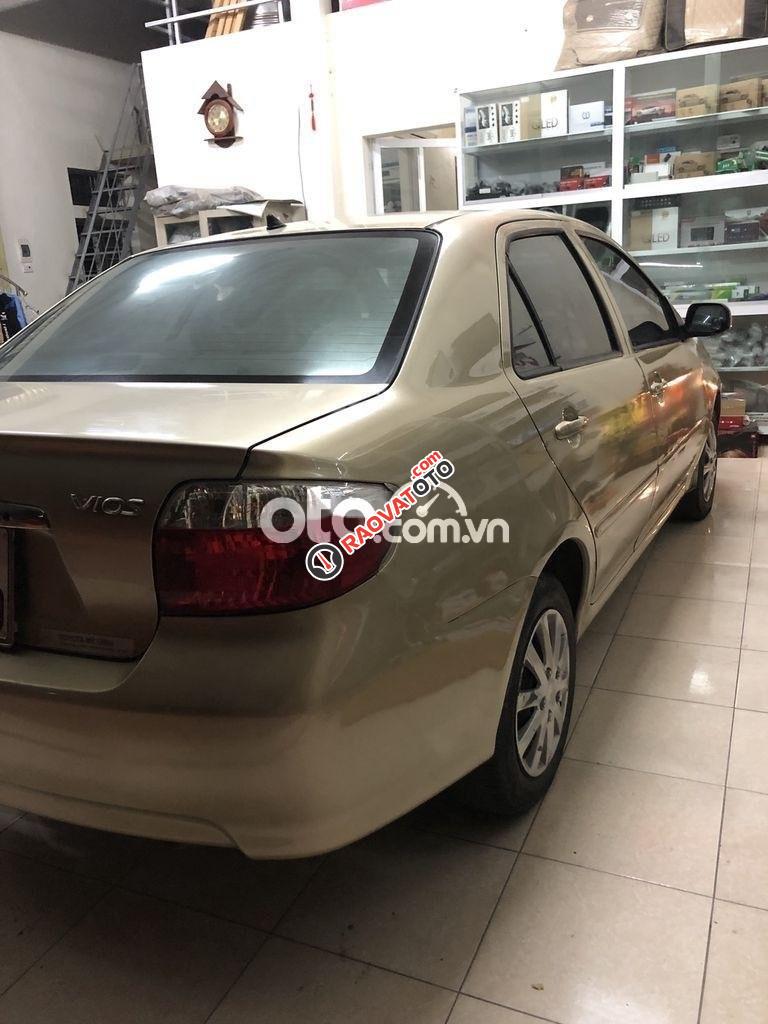 Cần bán lại xe Toyota Vios G năm 2003, màu nâu còn mới-6