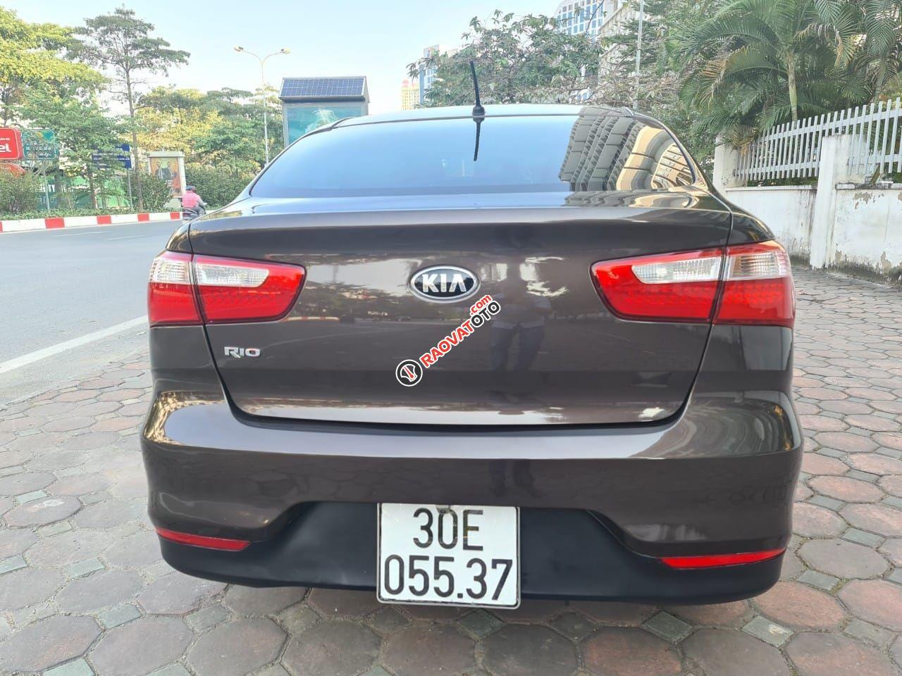 Bán ô tô Kia Rio AT năm 2015, màu nâu, giá chỉ 385 triệu-4