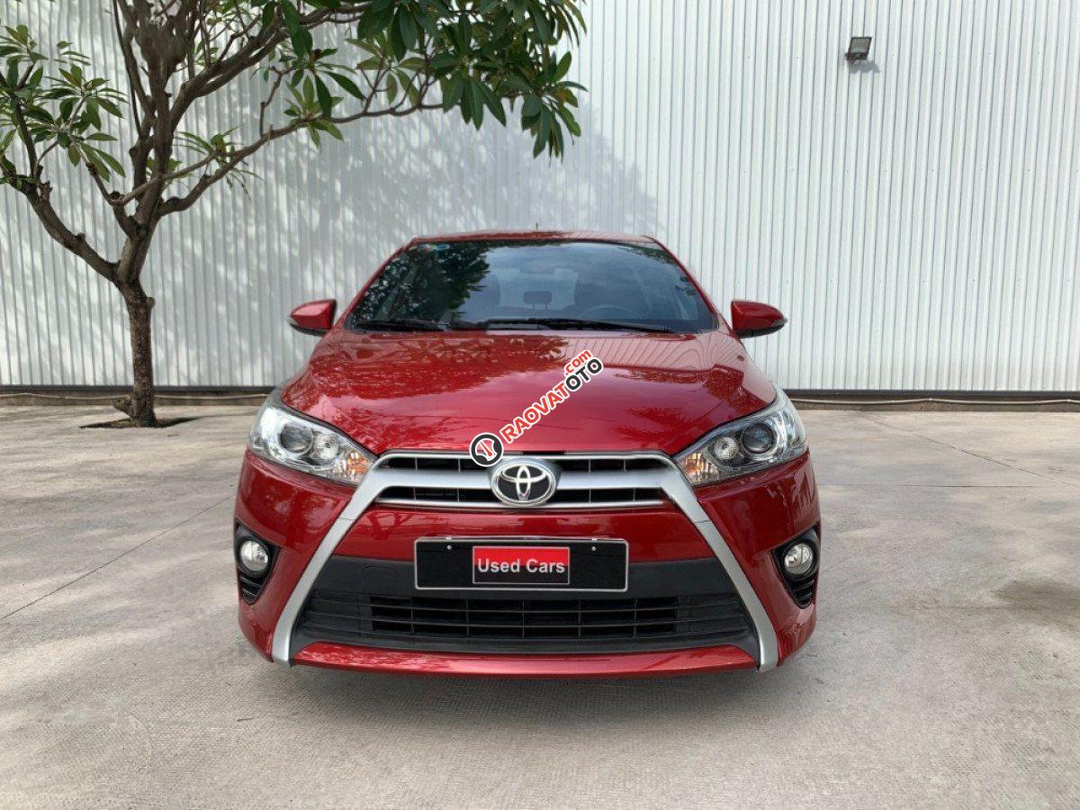 Bán Toyota Yaris G năm 2014, màu đỏ, nhập khẩu, giá 460tr-2