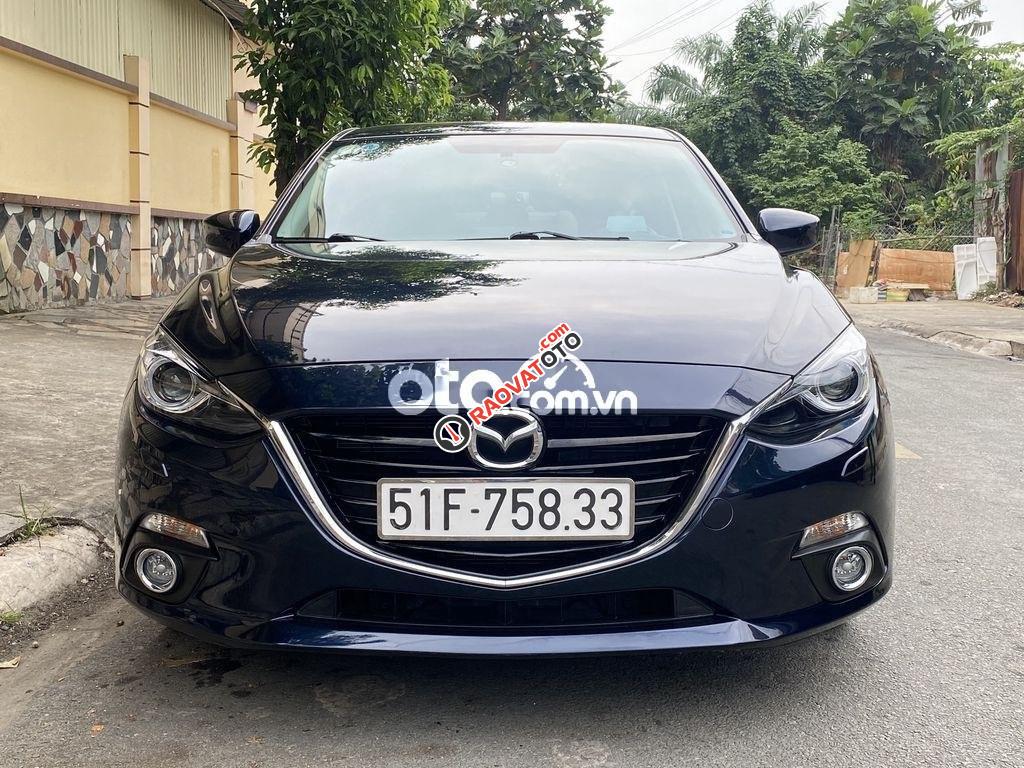 Cần bán Mazda 3 2.0 đời 2016, màu xanh lam còn mới, giá tốt-8