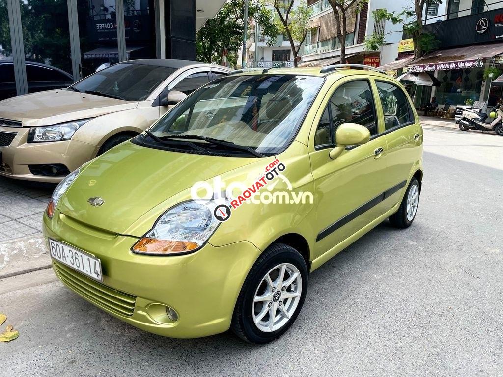 Bán Chevrolet Spark MT năm sản xuất 2010, màu xanh lam-1