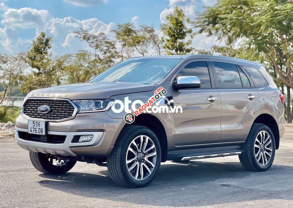 Bán Ford Everest AT sản xuất năm 2020, màu xám, xe nhập còn mới-10