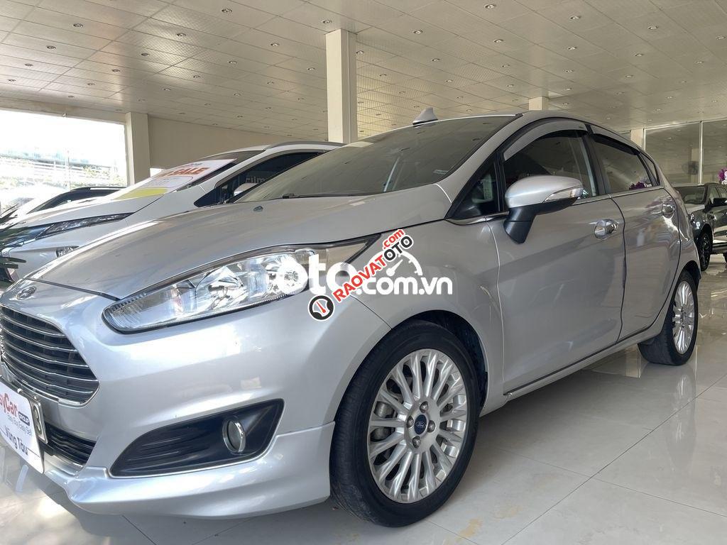 Bán Ford Fiesta 1.0 AT Ecoboost sản xuất năm 2014, màu bạc -1