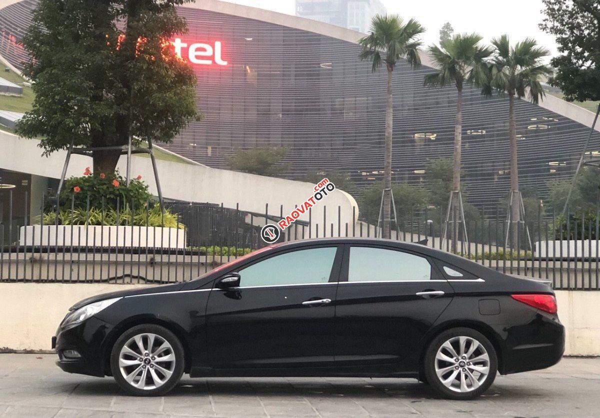 Bán Hyundai Sonata Y20 sản xuất năm 2010, màu đen, nhập khẩu nguyên chiếc-4