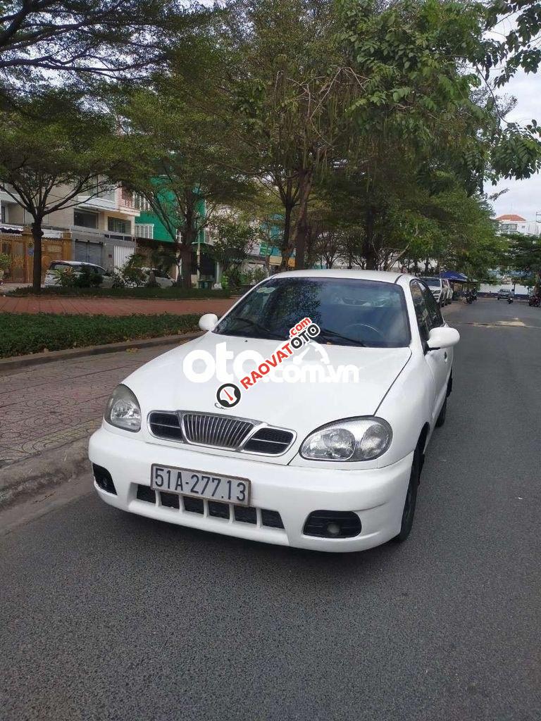 Cần bán gấp Daewoo Lanos MT năm 2003, màu trắng, nhập khẩu nguyên chiếc, giá chỉ 80 triệu-10