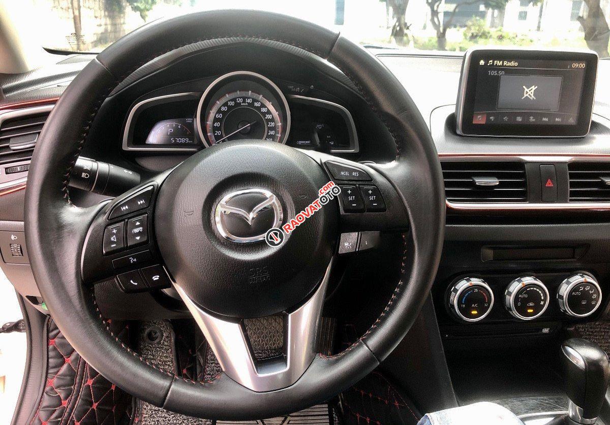 Bán ô tô Mazda 3 AT sản xuất năm 2015, màu trắng, nhập khẩu nguyên chiếc -2