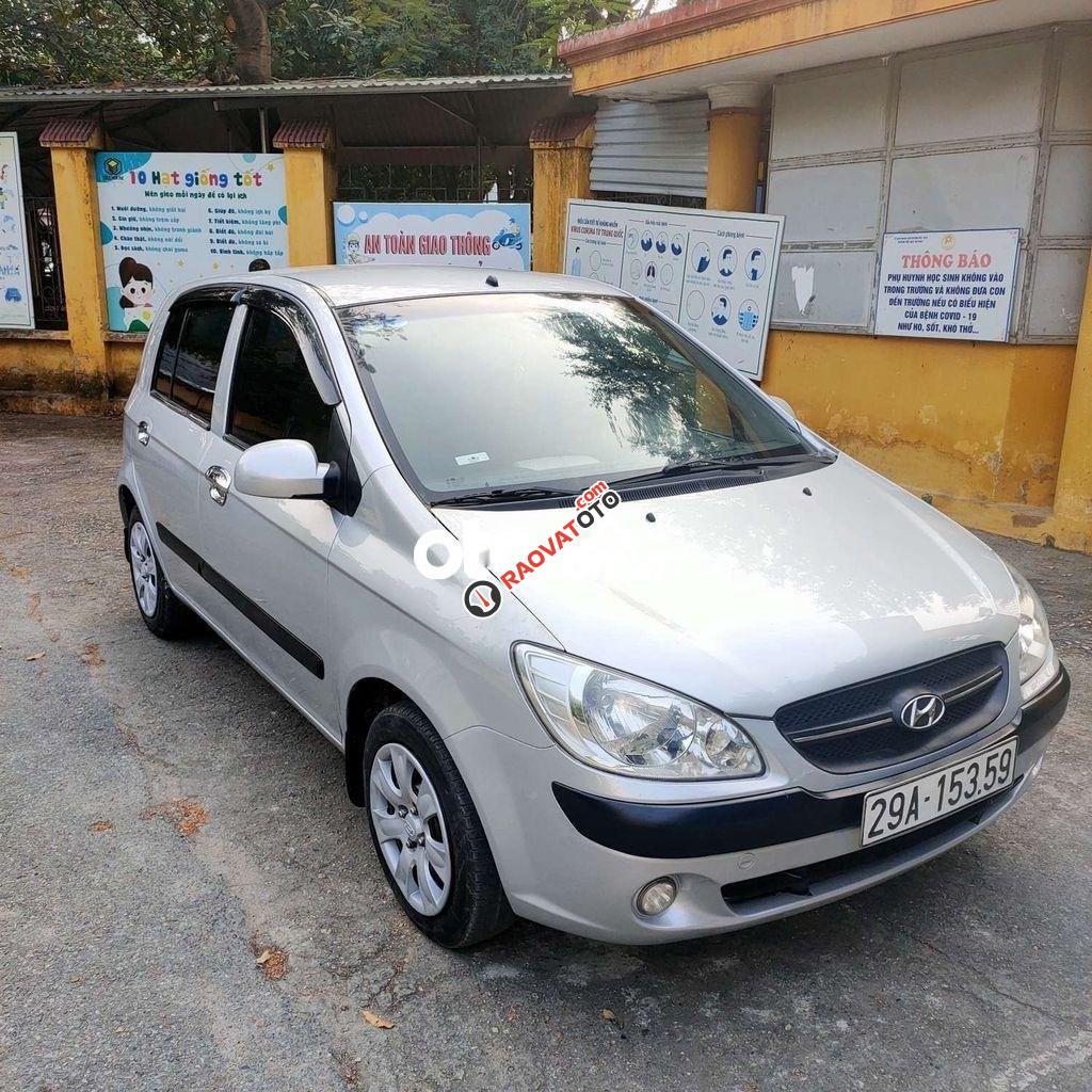 Bán Hyundai Getz MT đời 2010, màu bạc, nhập khẩu, giá chỉ 169 triệu-1