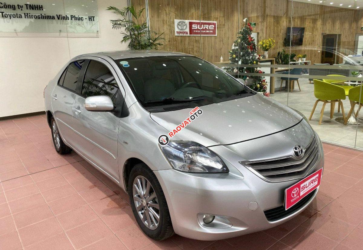 Bán ô tô Toyota Vios 1.5E sản xuất năm 2013, màu bạc-5