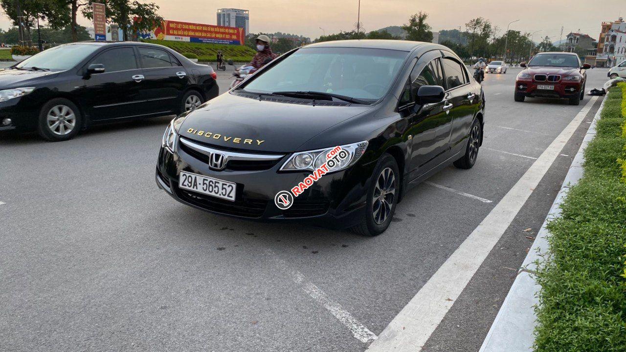 Bán Honda Civic MT năm sản xuất 2007, màu đen giá cạnh tranh-0