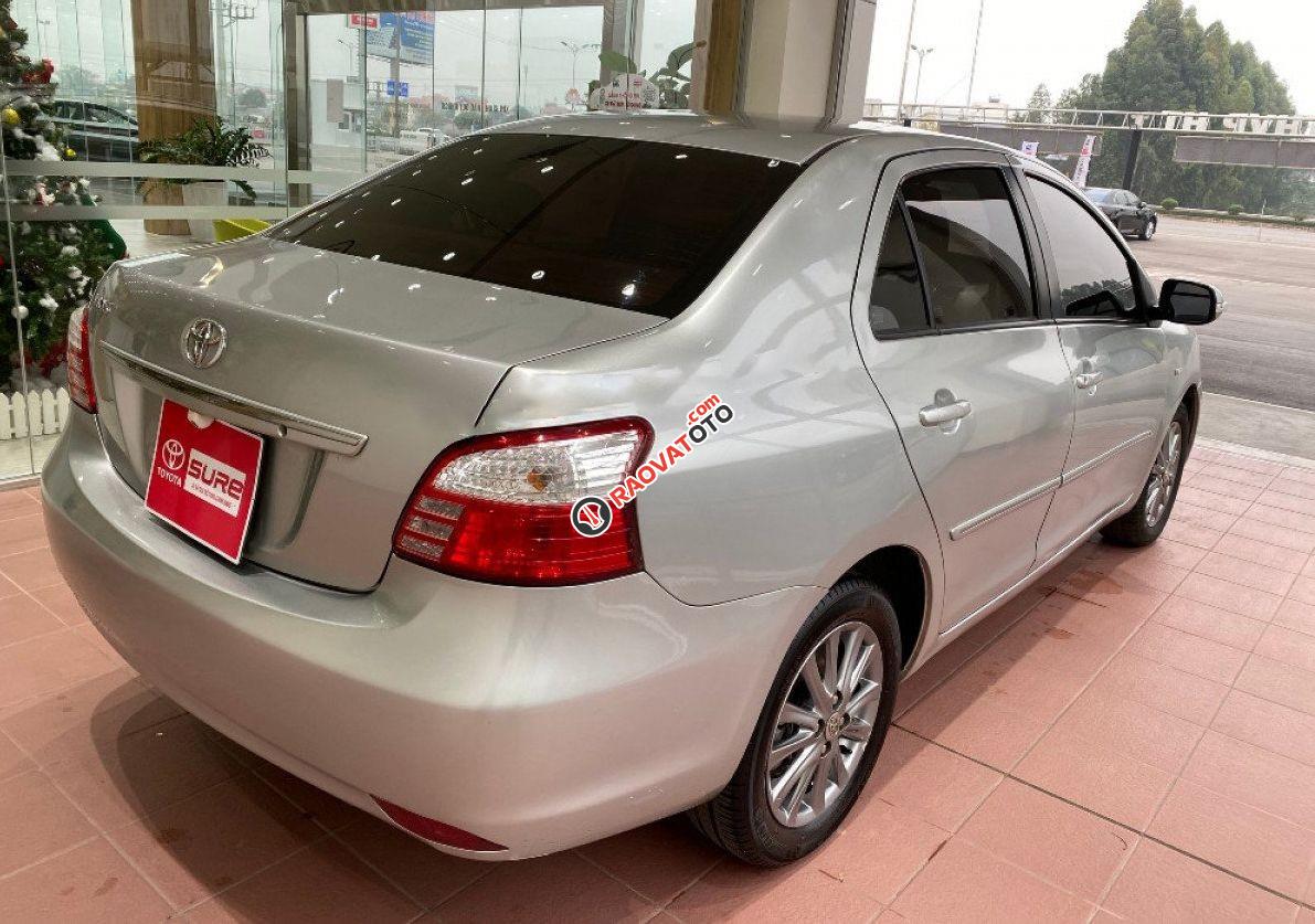 Bán ô tô Toyota Vios 1.5E sản xuất năm 2013, màu bạc-2