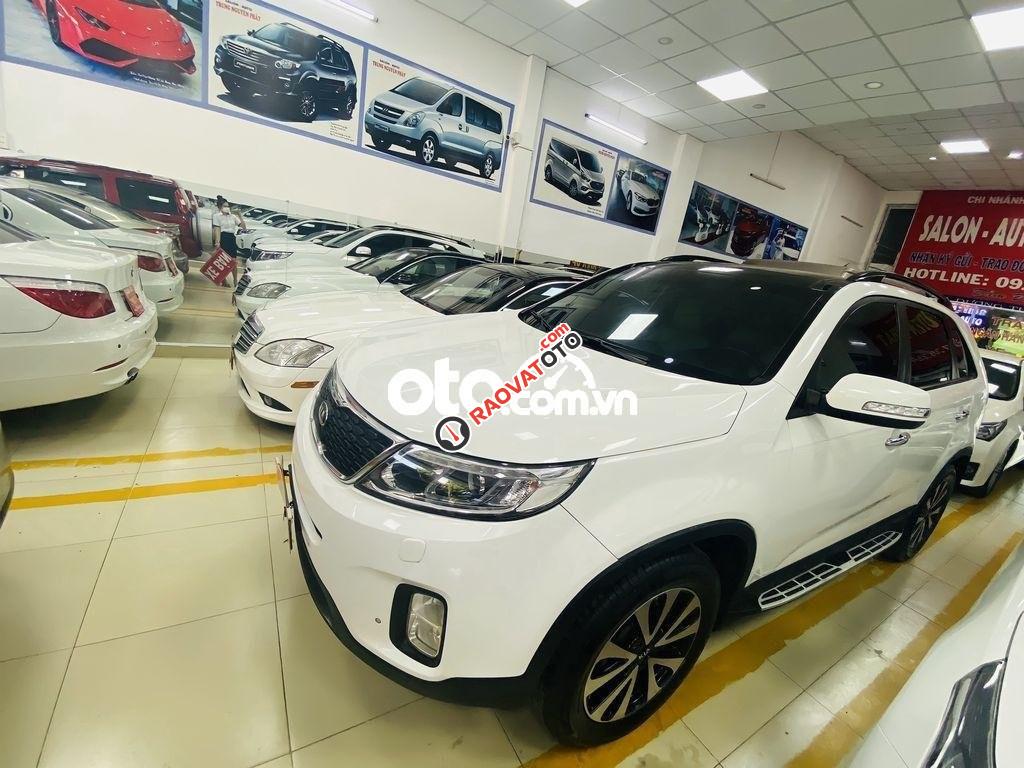 Bán Kia Sorento AT 2016, màu trắng-10