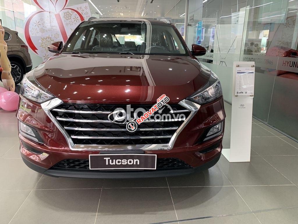 Bán xe Hyundai Tucson AT năm sản xuất 2021, màu đỏ-0