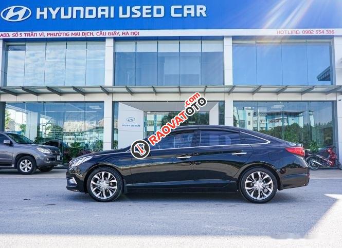 Bán ô tô Hyundai Sonata 2.0AT đời 2015, màu đen, nhập khẩu nguyên chiếc, giá chỉ 610 triệu-2