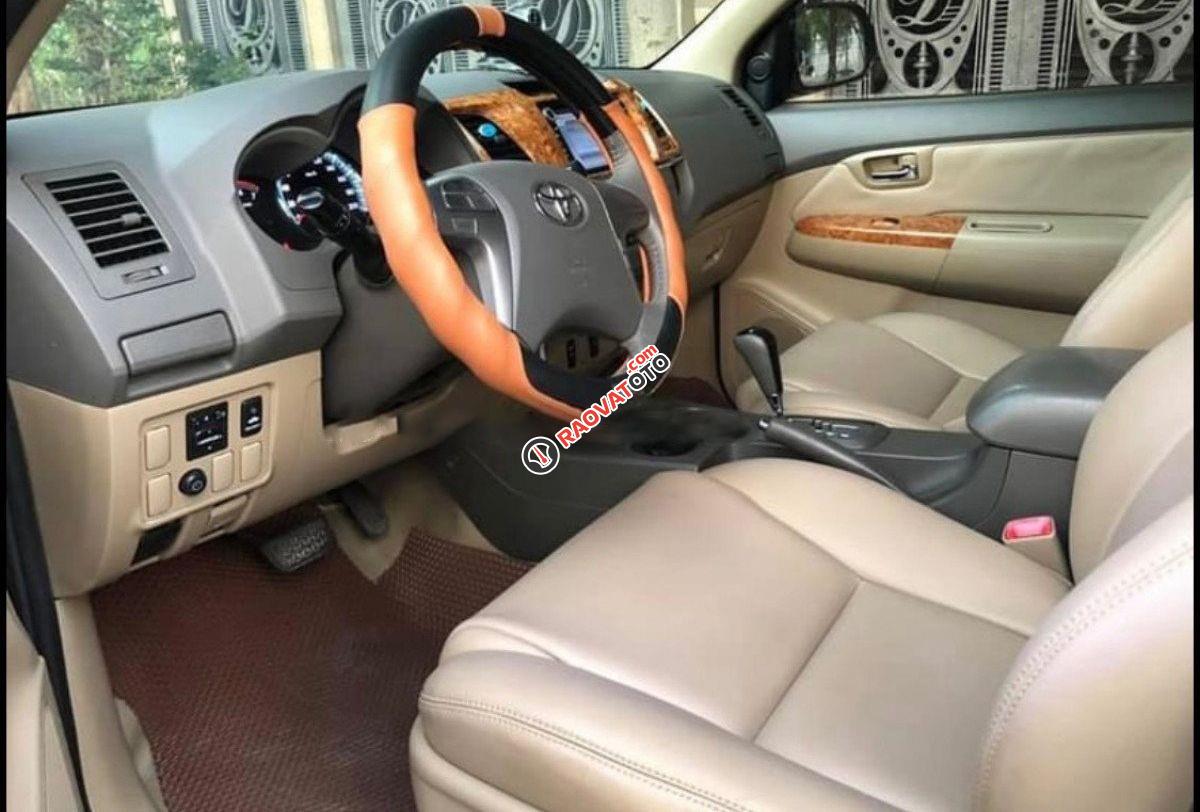 Bán ô tô Toyota Fortuner 2.7V 4x2 AT sản xuất năm 2013, màu nâu đồng-2