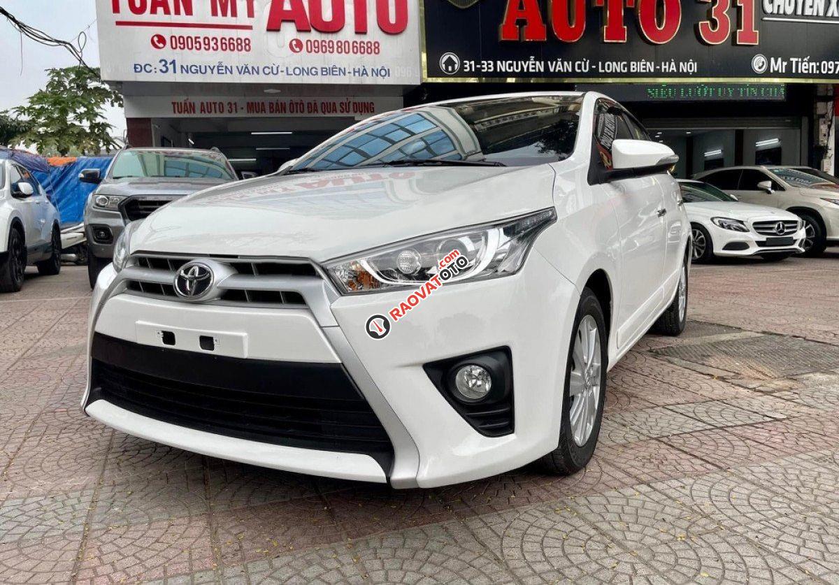 Bán ô tô Toyota Yaris 1.3G đời 2014, màu trắng, nhập khẩu, giá 448tr-6