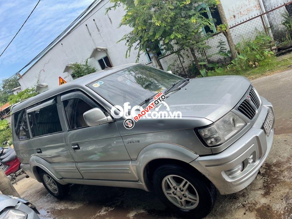 Cần bán gấp Mitsubishi Jolie MT đời 2003, màu xám còn mới -4