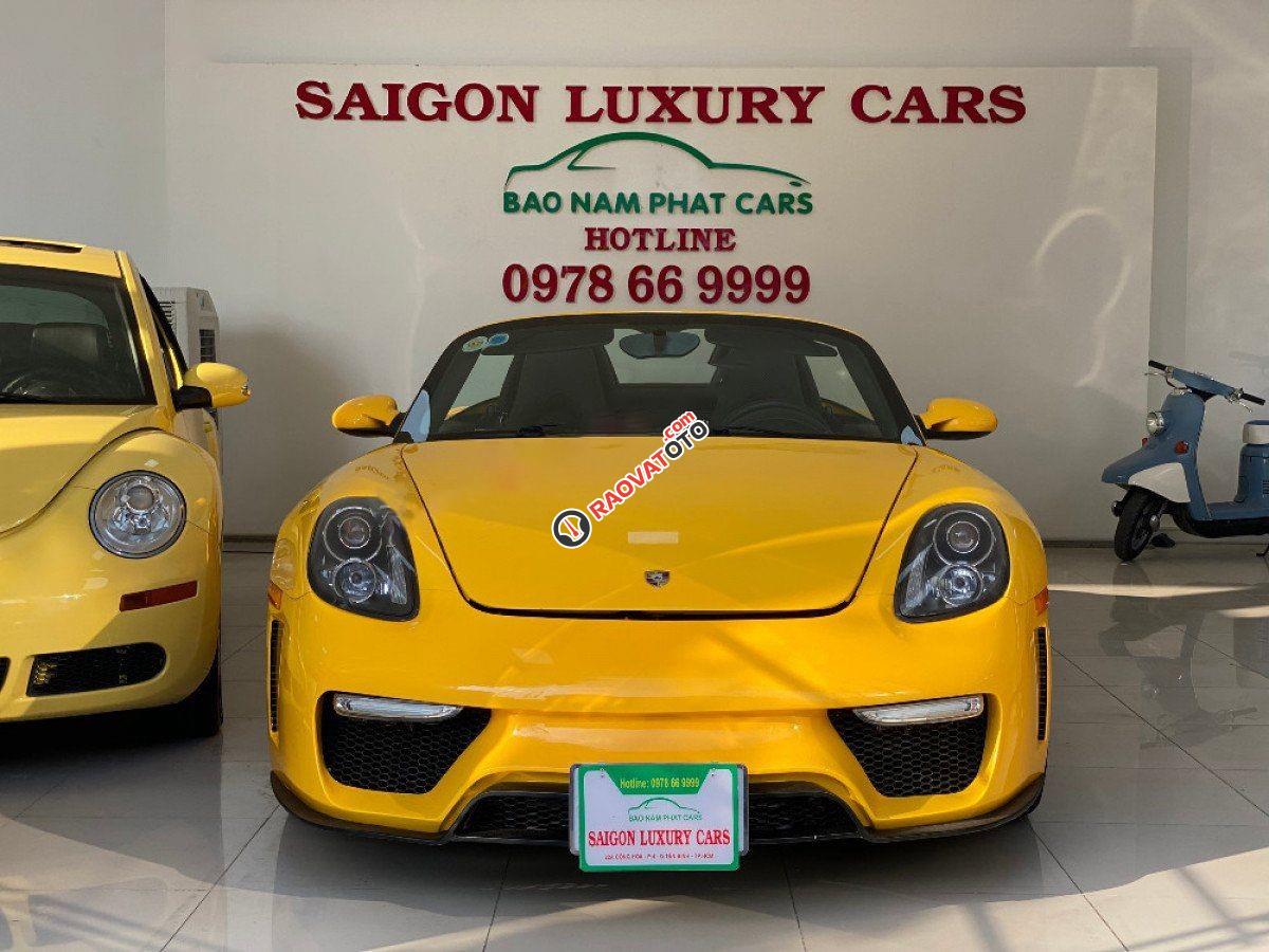 Xe Porsche Boxster năm 2009, màu vàng, nhập khẩu-8