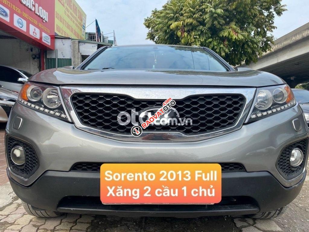 Xe Kia Sorento AT sản xuất 2013, màu xám còn mới-0