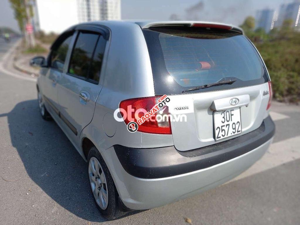 Bán Hyundai Getz MT đời 2009, màu bạc, xe nhập-5