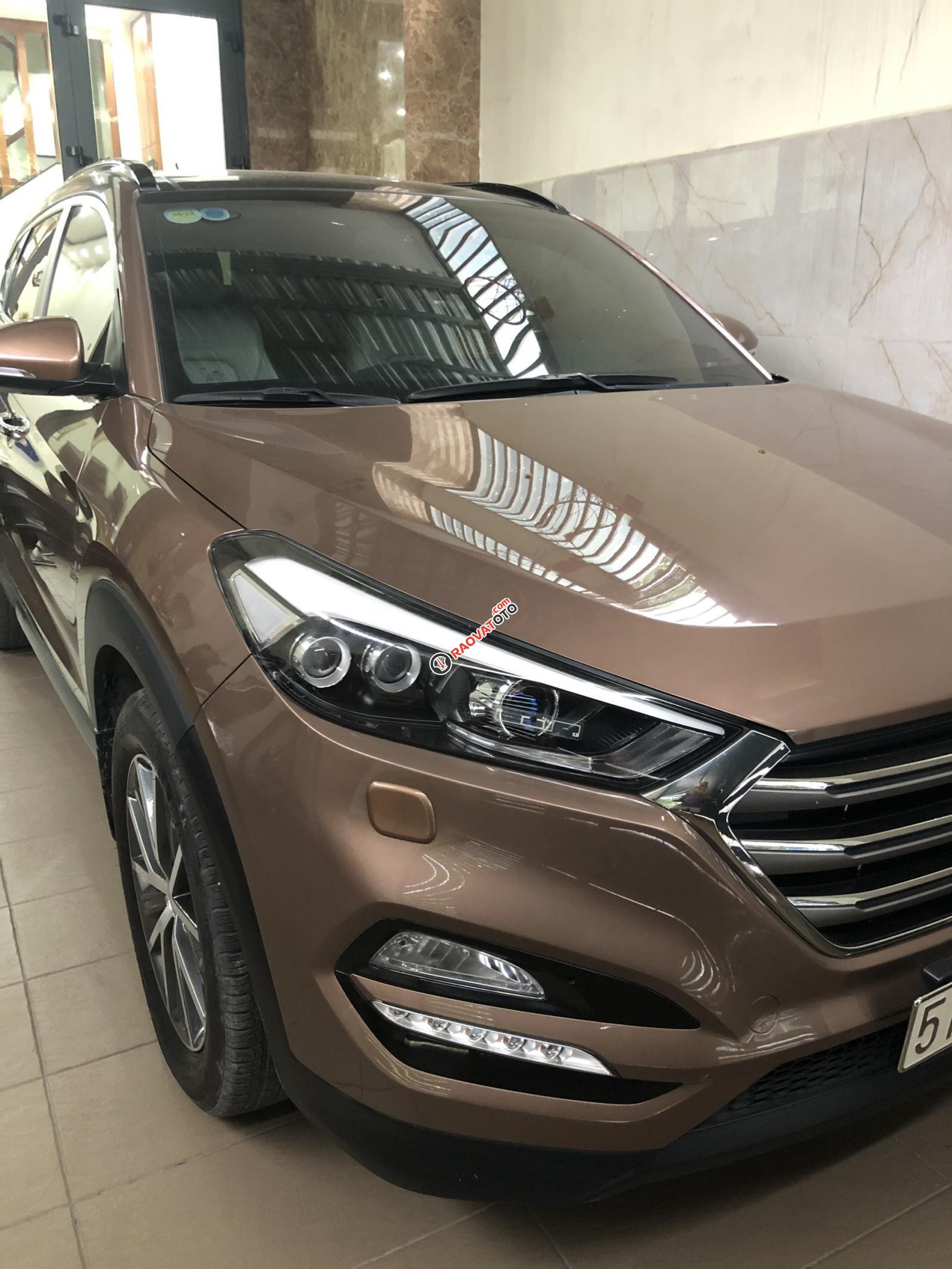 Bán ô tô Hyundai Tucson 2.0 đời 2016, màu nâu, xe nhập, giá chỉ 720 triệu-2