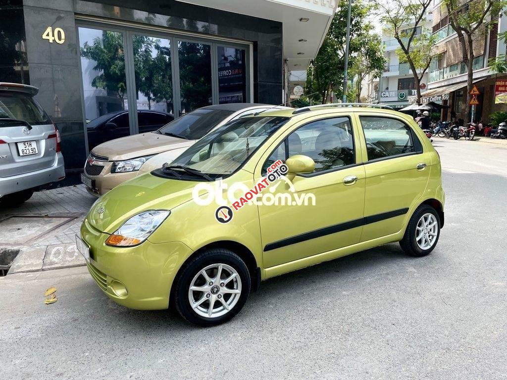 Bán Chevrolet Spark MT năm sản xuất 2010, màu xanh lam-11