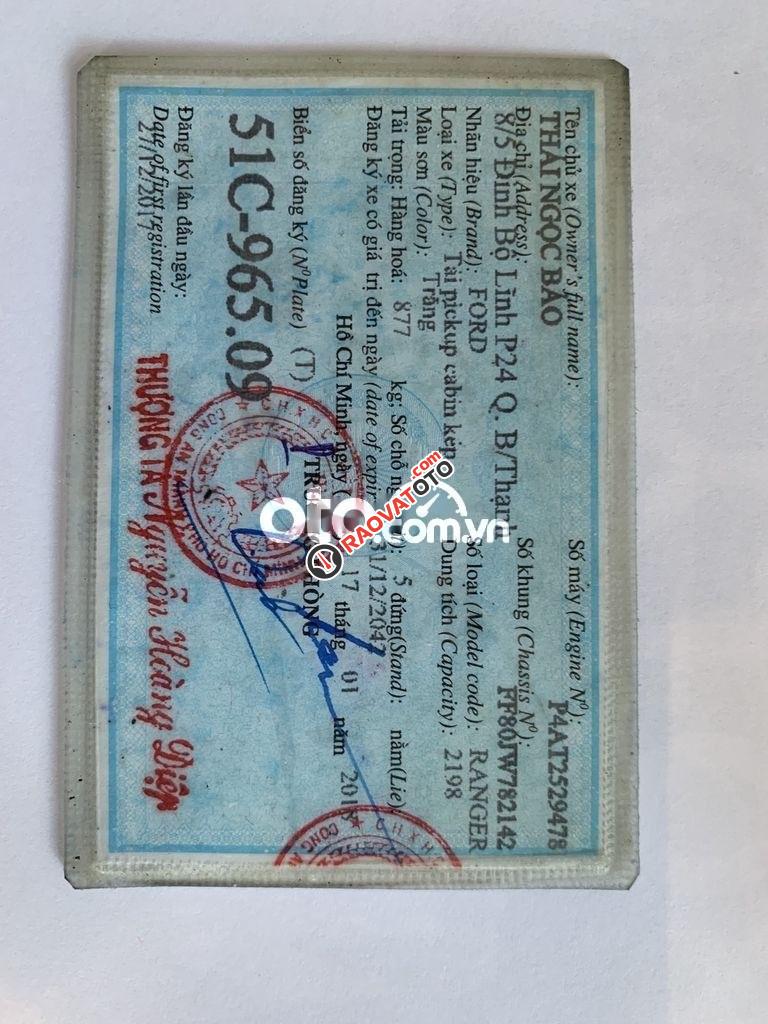 Cần bán gấp Ford Ranger AT năm sản xuất 2017, màu trắng, xe nhập còn mới-11