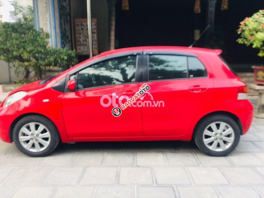 Bán Toyota Yaris AT sản xuất 2010, màu đỏ, xe nhập chính chủ-5