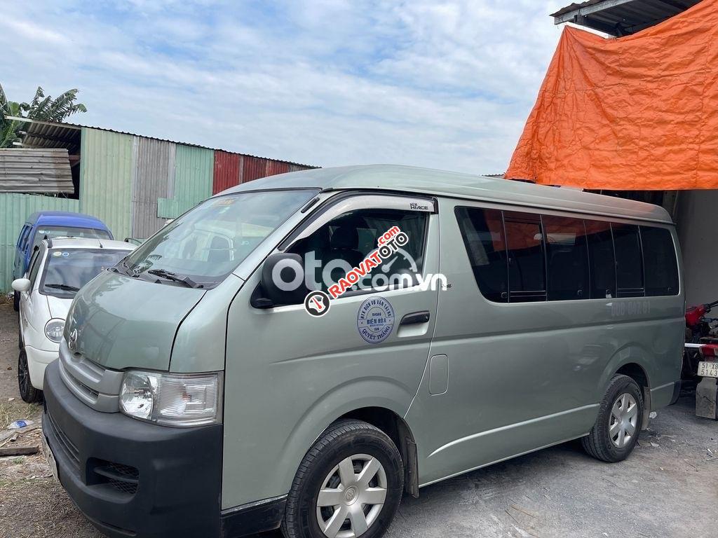 Bán Toyota Hiace MT năm sản xuất 2008, màu xanh lam, giá chỉ 258 triệu-2