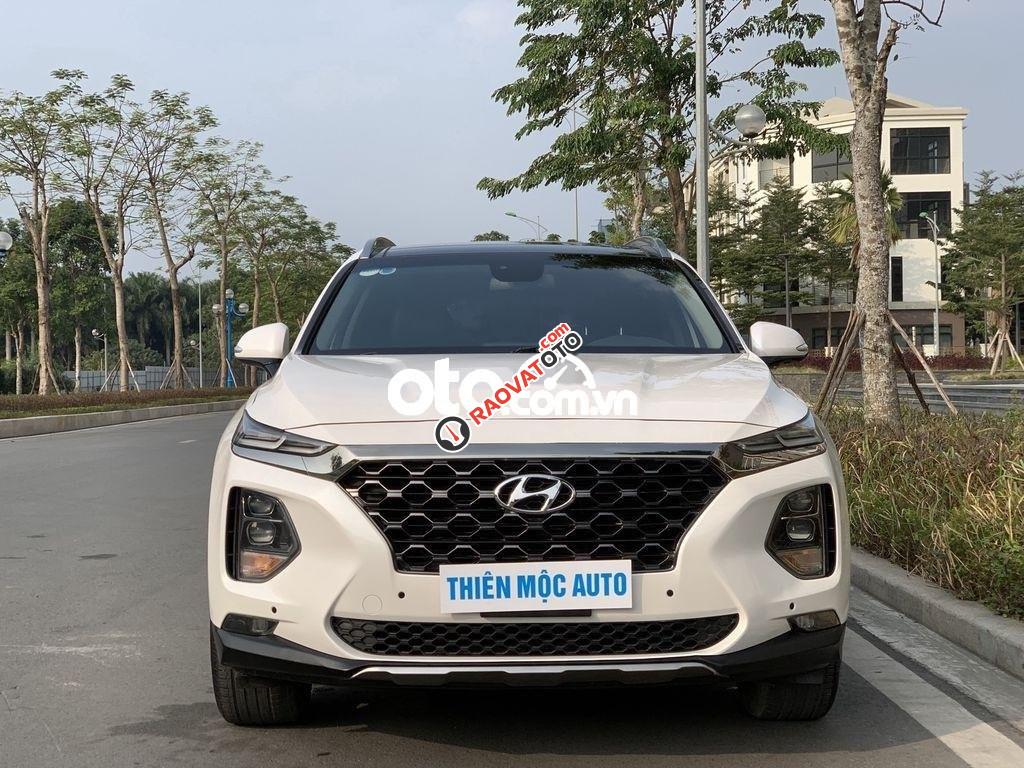 Cần bán Hyundai Santa Fe 2.4L 4WD 2019, màu trắng chính chủ-10
