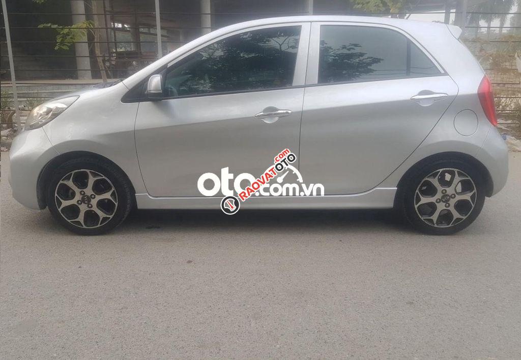 Cần bán gấp Kia Morning SI  AT sản xuất 2017, màu bạc-7