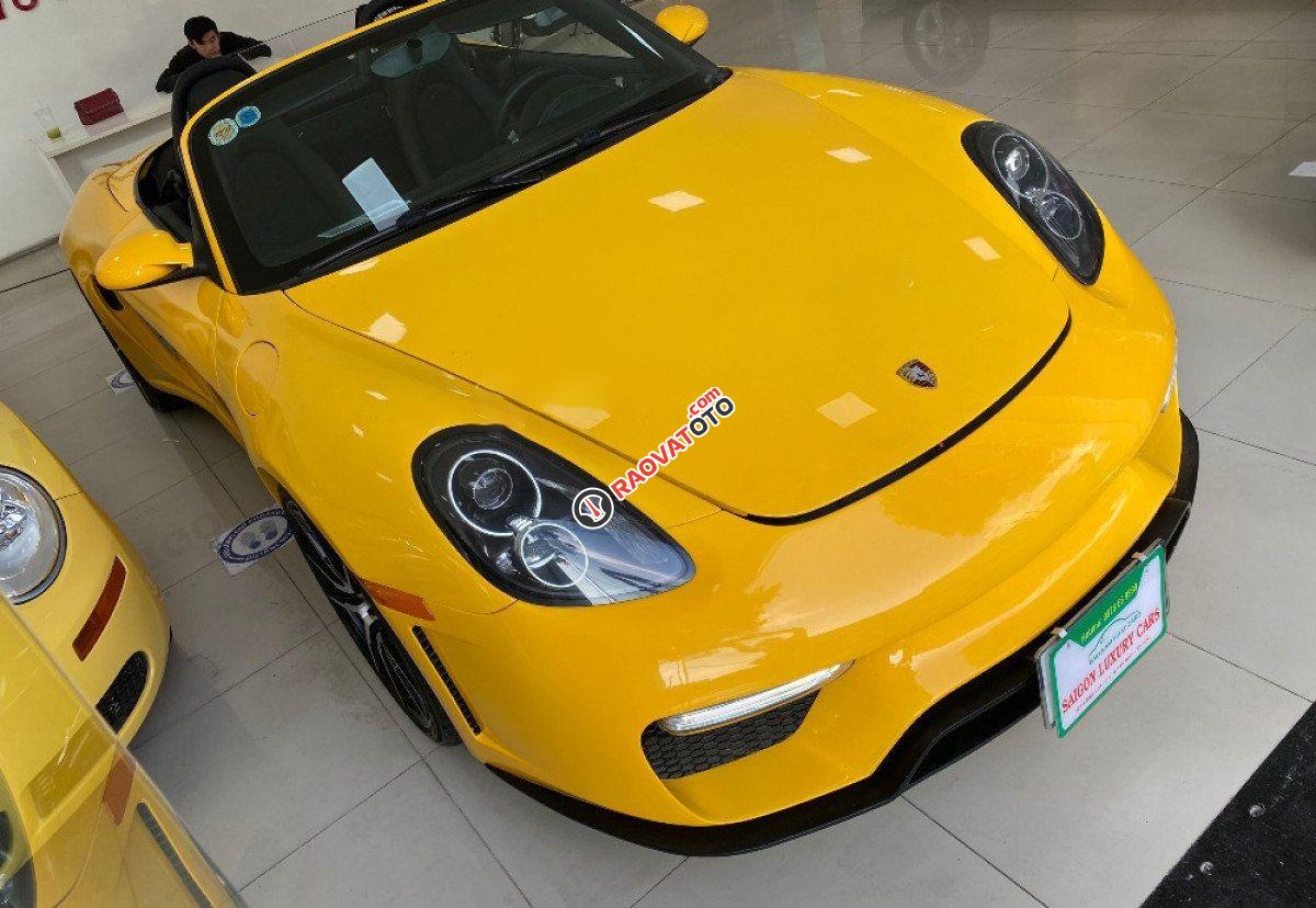 Xe Porsche Boxster năm 2009, màu vàng, nhập khẩu-6